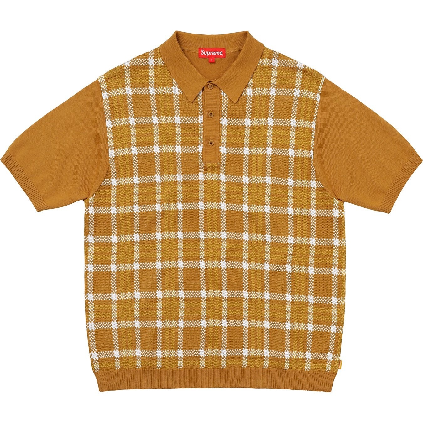 Plaid Knit Polo view 3